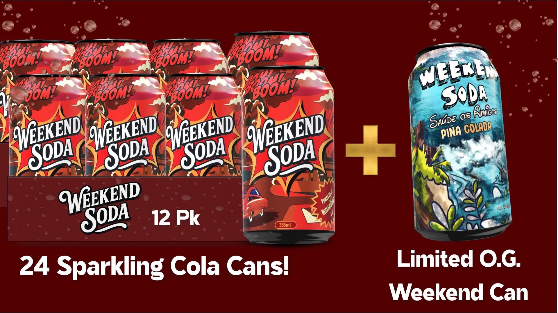 Weekend Soda Founder Case Pack