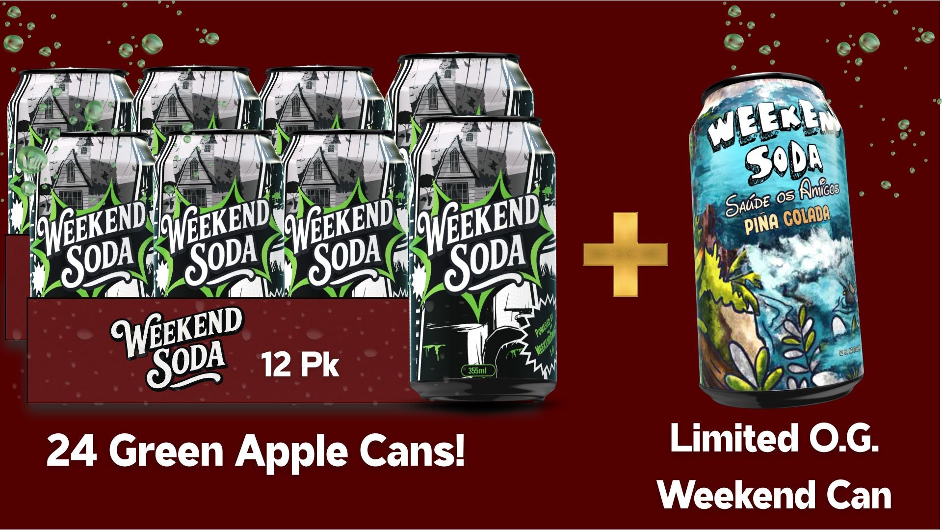 Weekend Soda Founder Case Pack