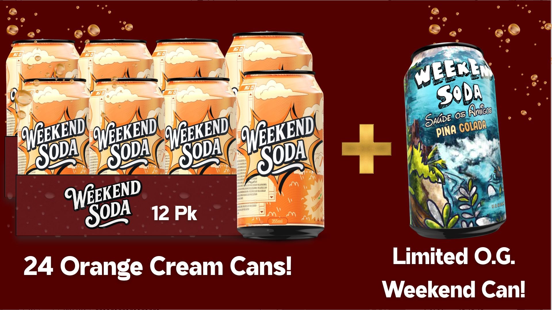Weekend Soda Founder Case Pack