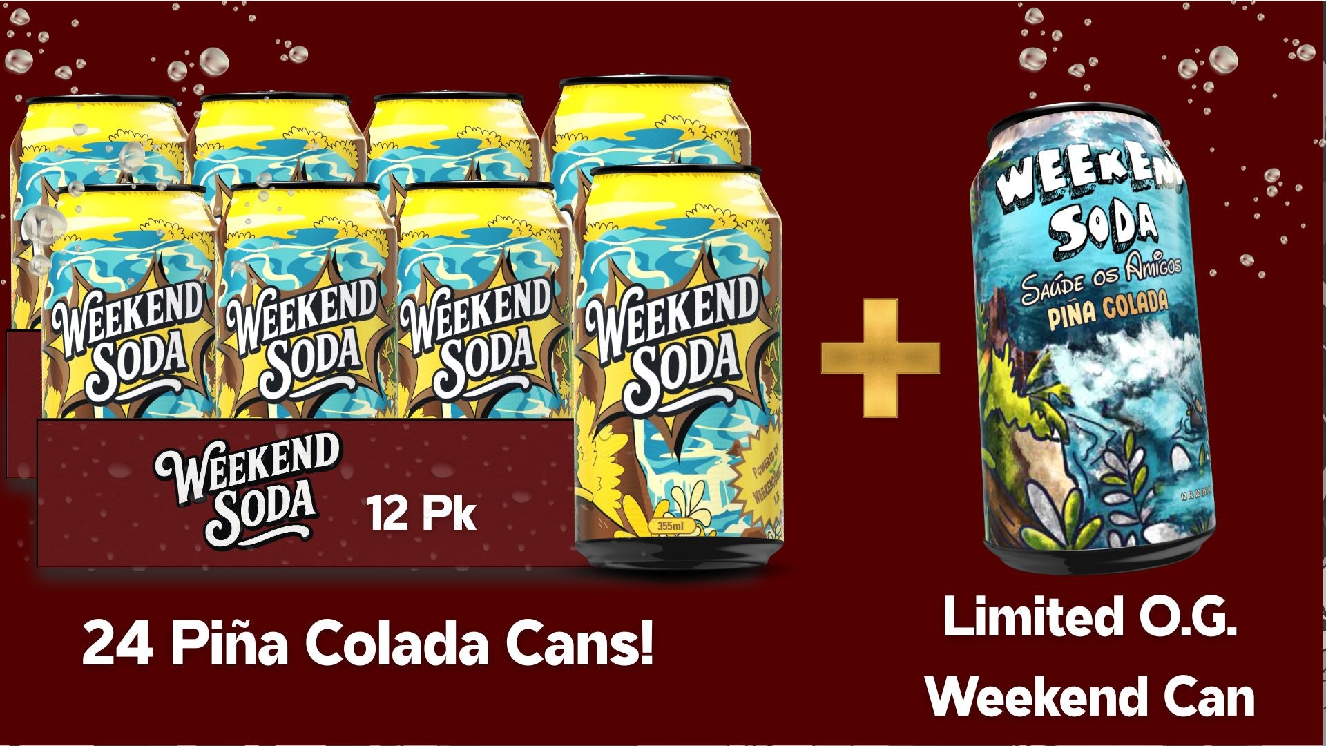 Weekend Soda Founder Case Pack