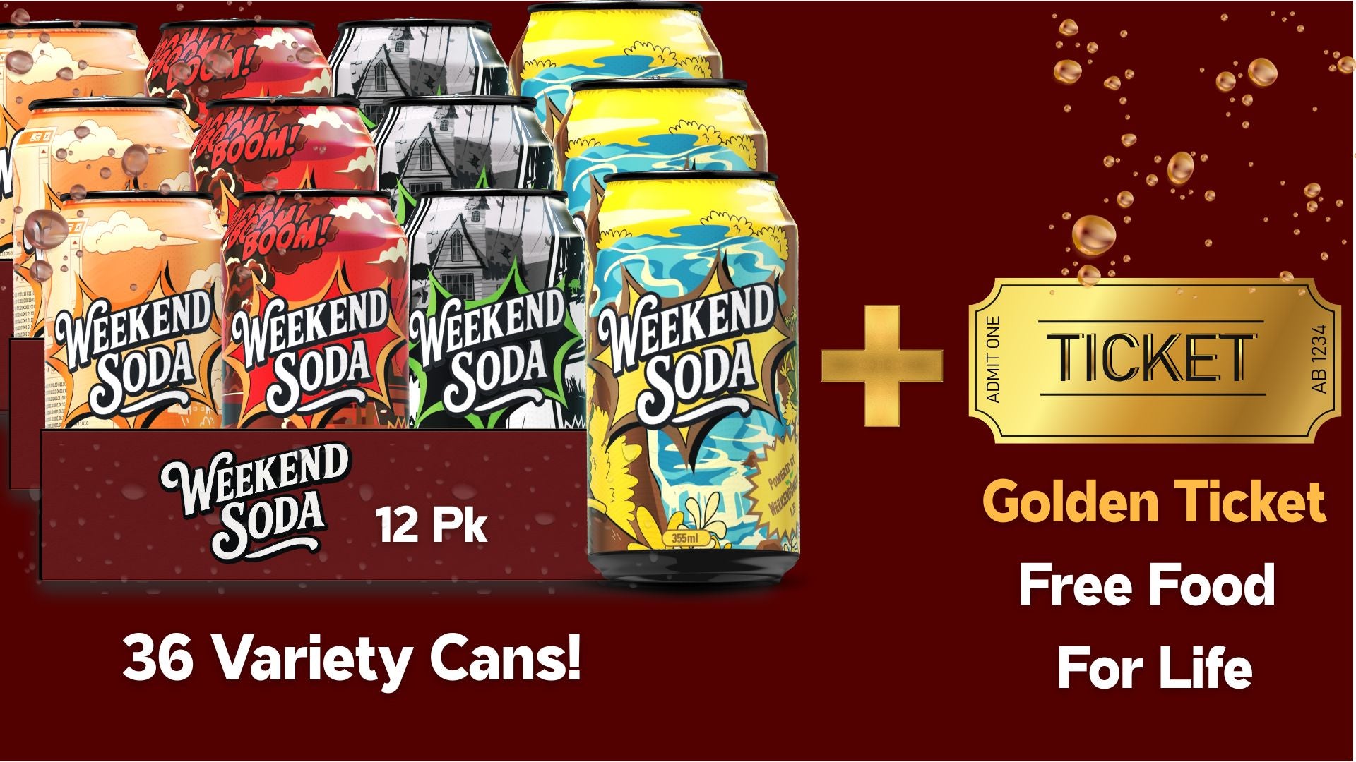 Weekend Soda Challenge Pack