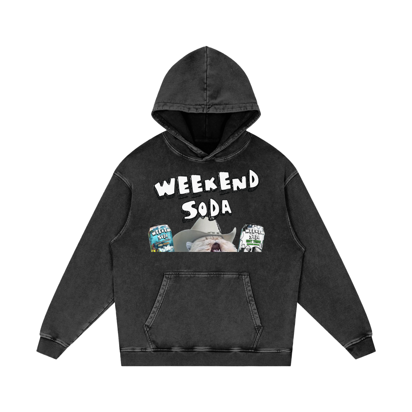 Weekend OG Acid Wash Oversize Hoodie